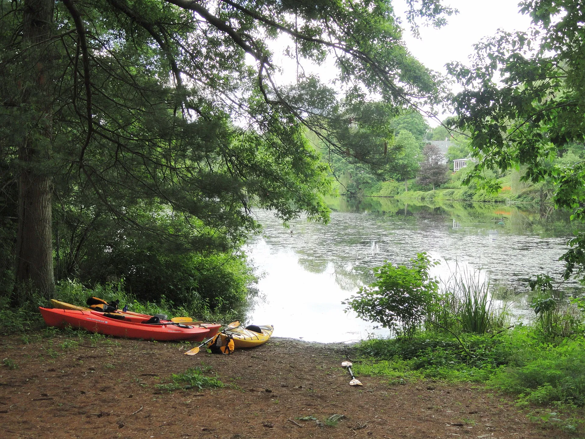 Grove Park, Pleasant Street, Natick, Massachusetts, USA.