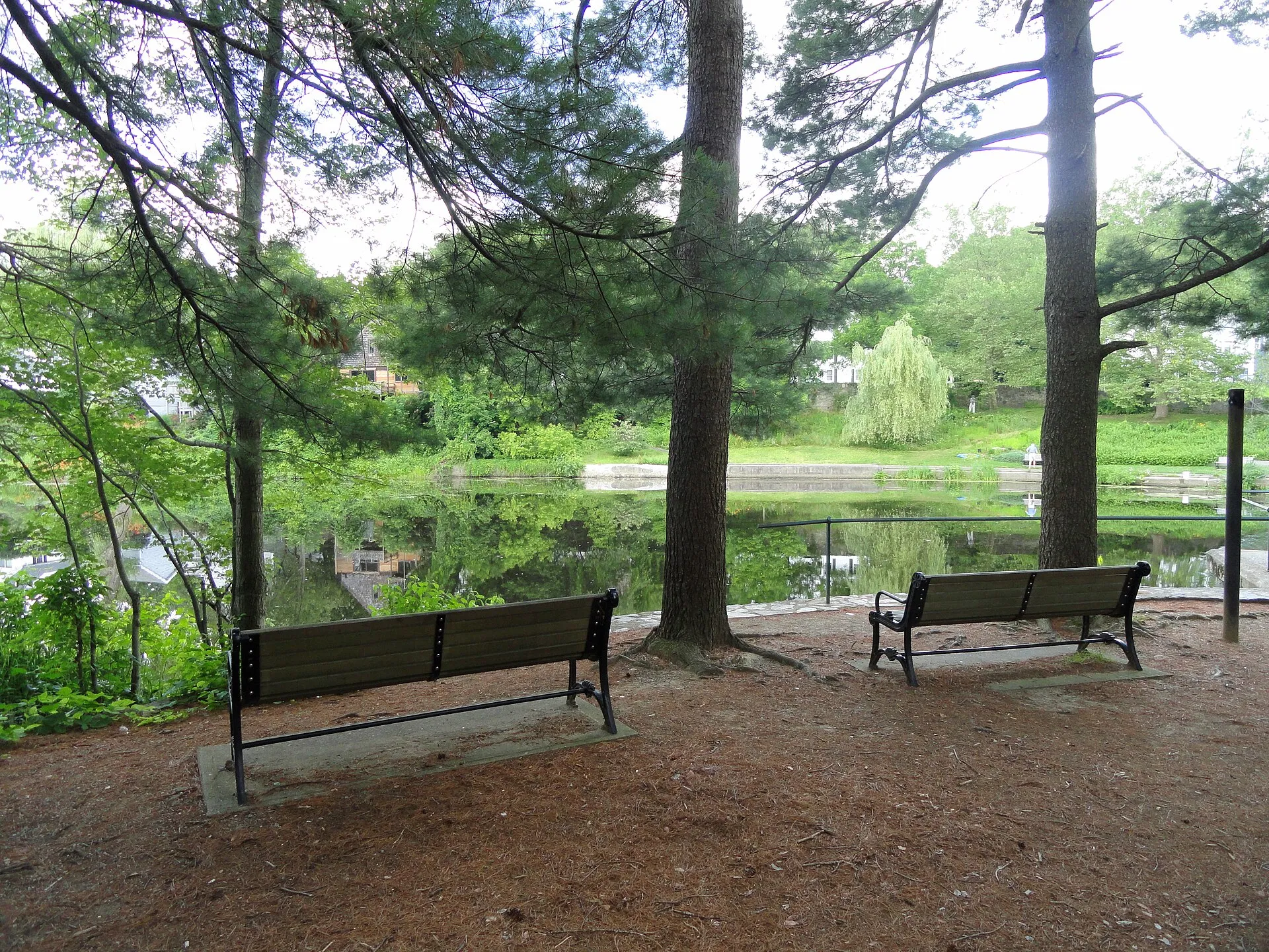Grove Park, Pleasant Street, Natick, Massachusetts, USA.