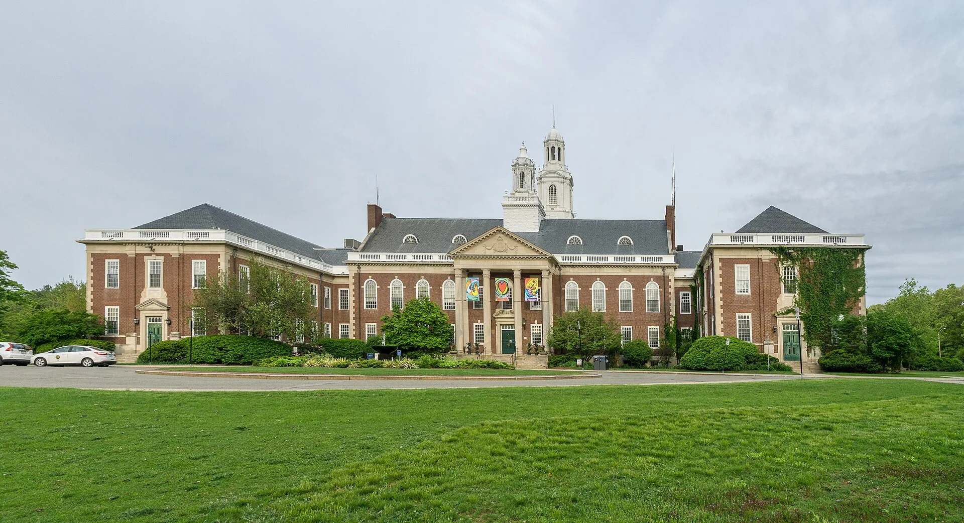Newton City Hall, Massachusetts.