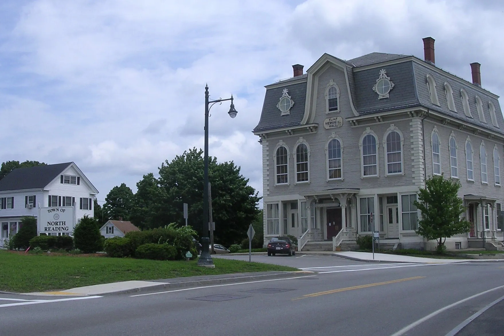 Flint Memorial Library, North Reading Massachusetts.