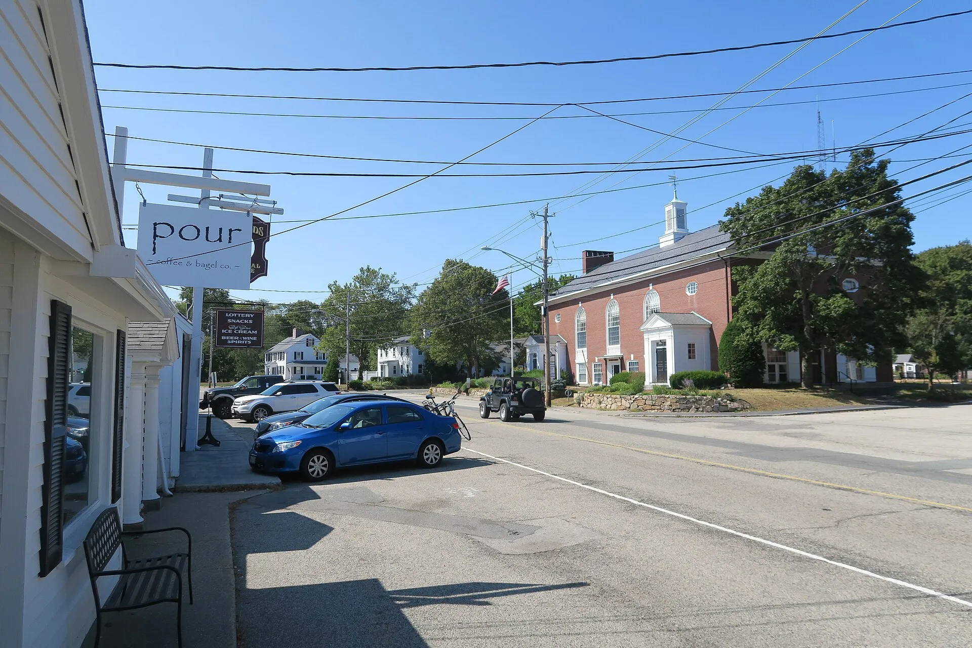 Main Street, Norwell, Massachusetts.