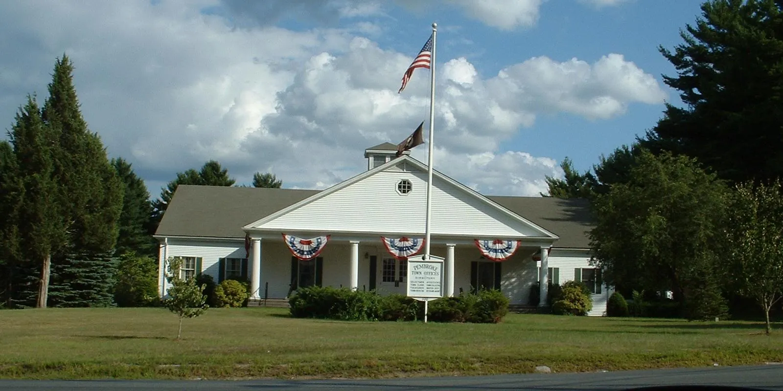 Pembroke Town Hall, Pembroke, Massachusetts.