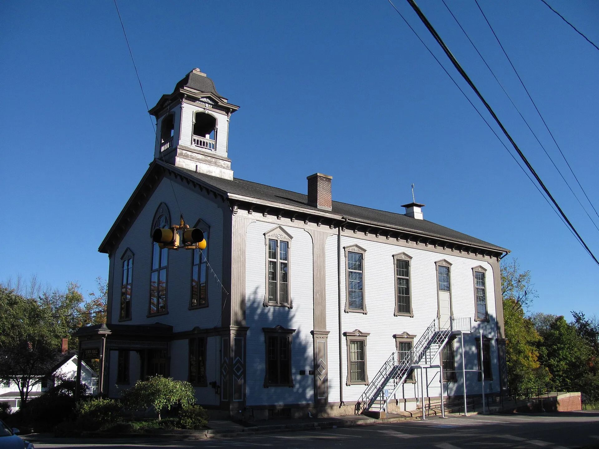 Pepperell Town Hall, Pepperell Massachusetts.