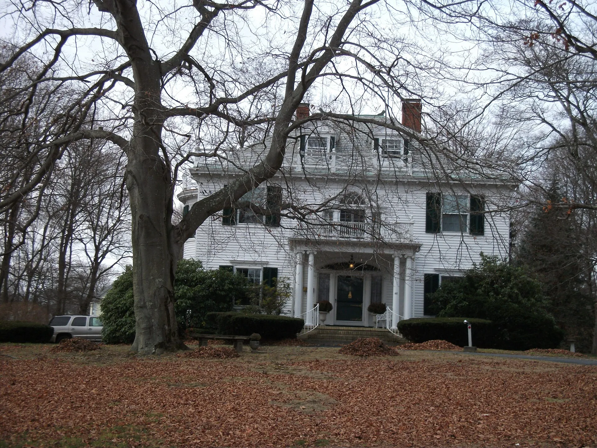 A colonial home in Rockland, Massachusetts.