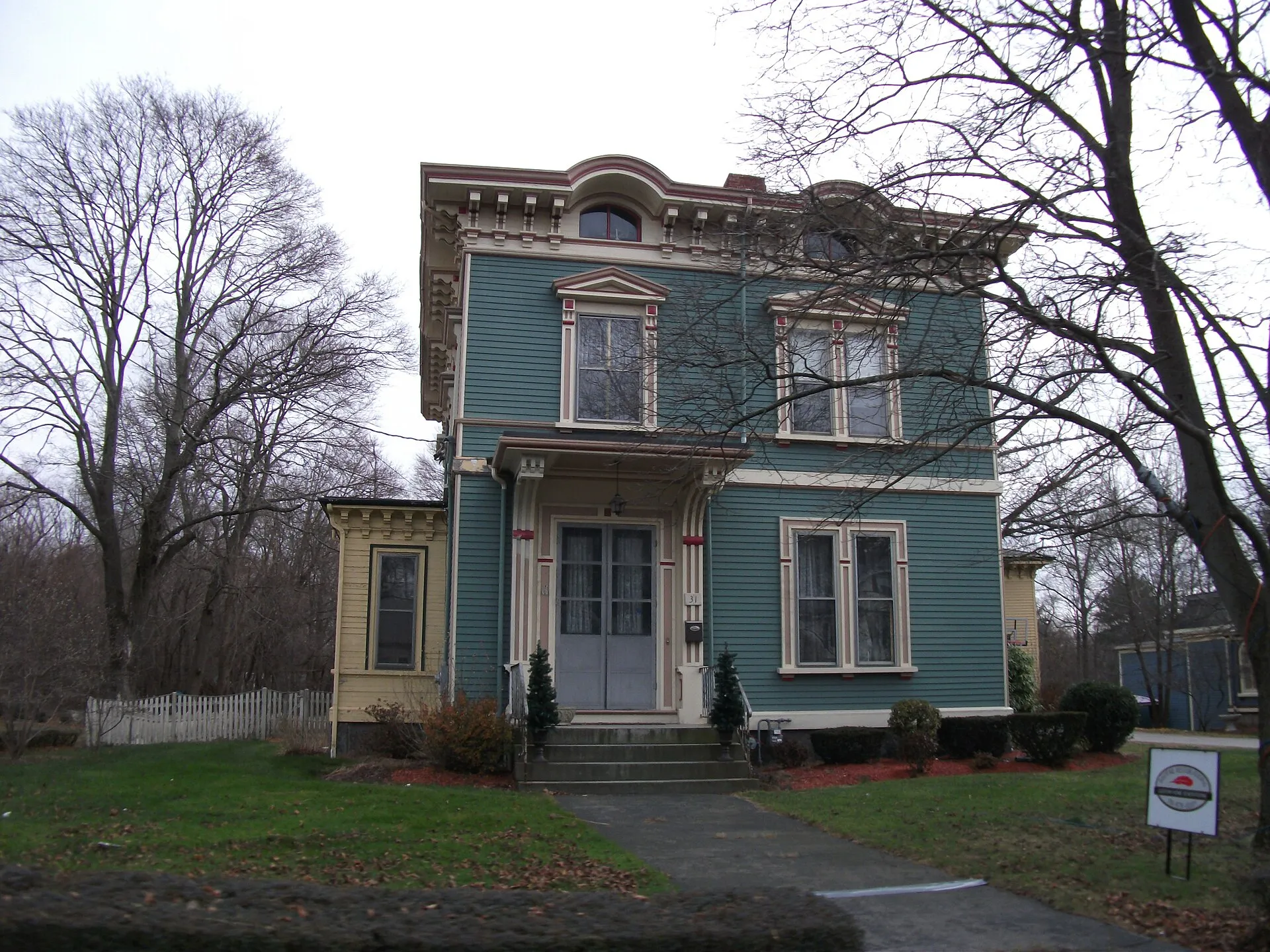 A Victorian-era home in Rockland, Massachusetts.