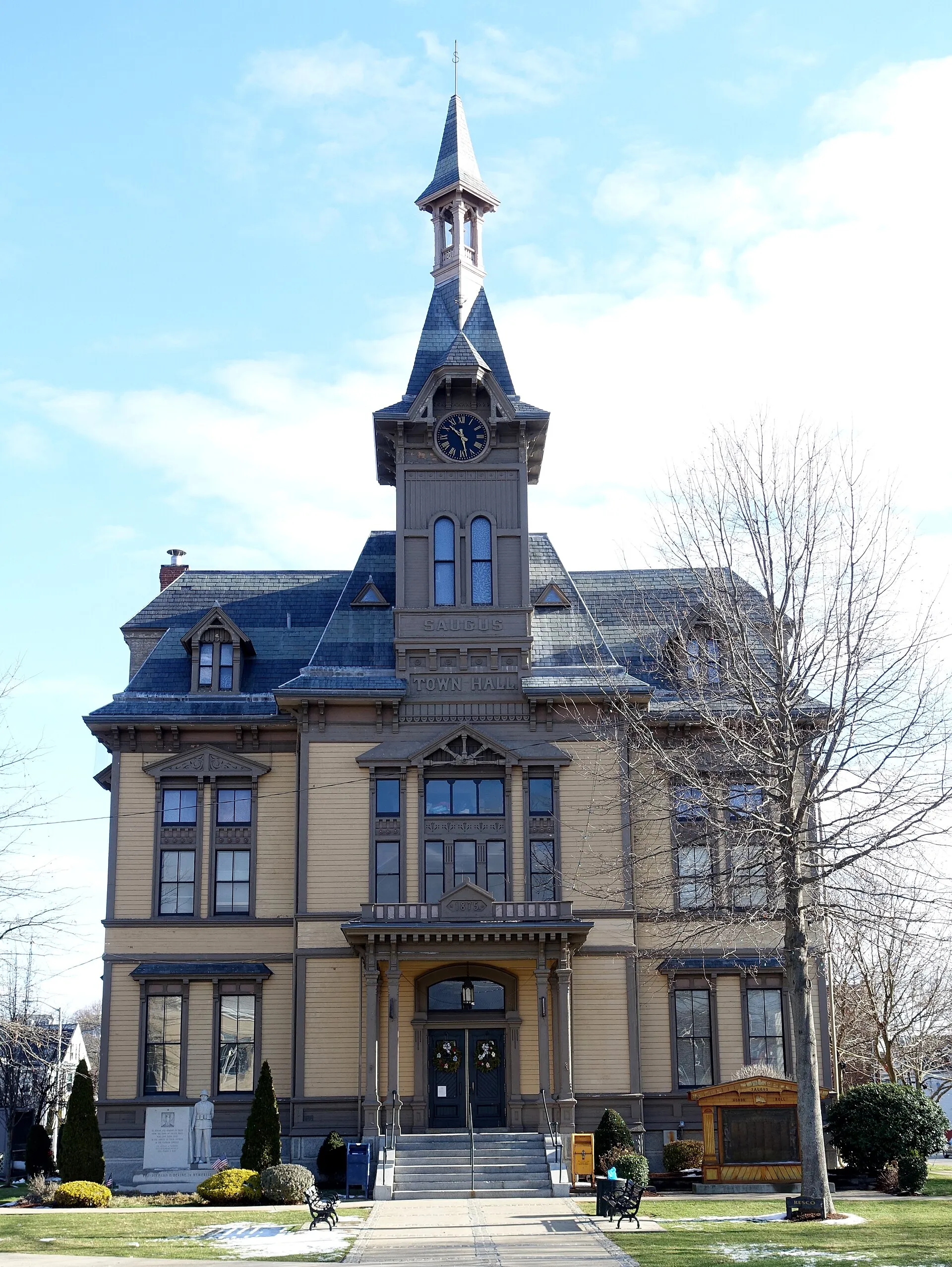 Saugus Town Hall - Saugus, Massachusetts, USA.