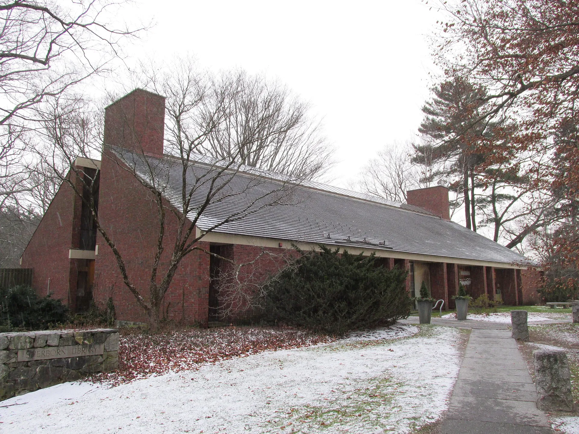 Sherborn Library, Sherborn Massachusetts.