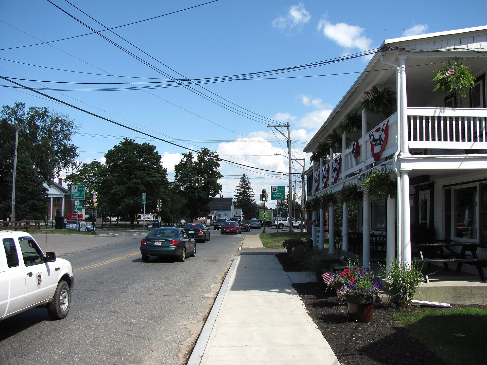 Main Street, Townsend Massachusetts.