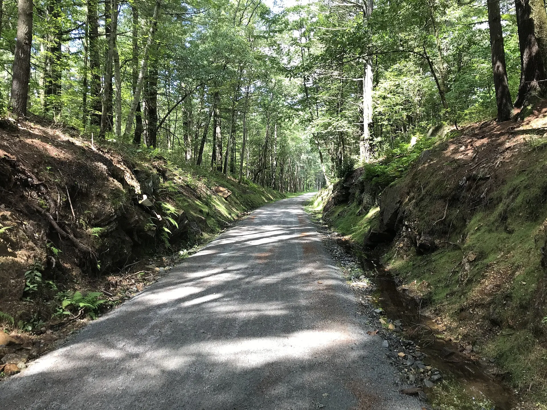 Squannacook River Rail Trail, Townsend Massachusetts.