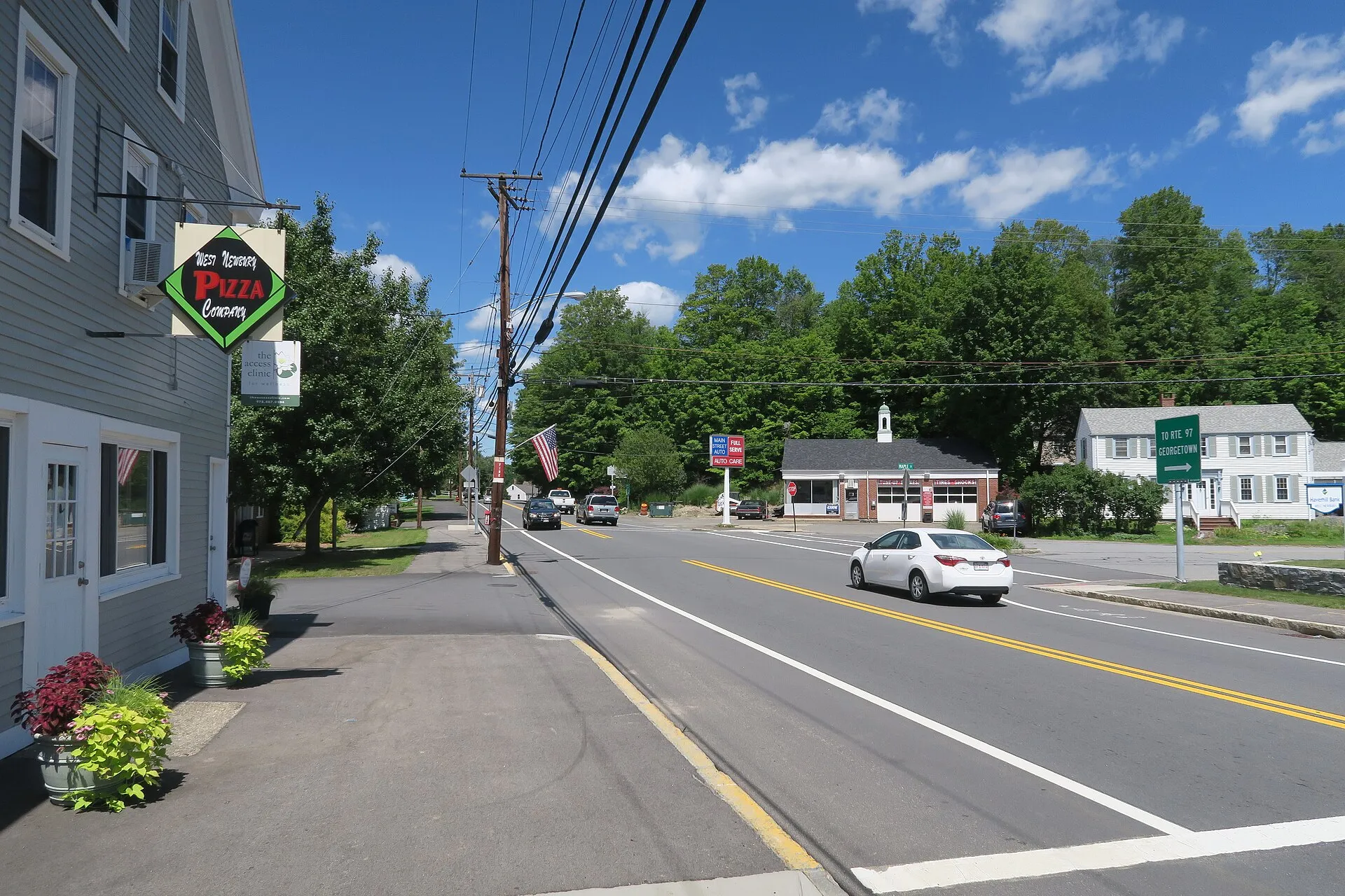 Main Street, West Newbury Massachusetts