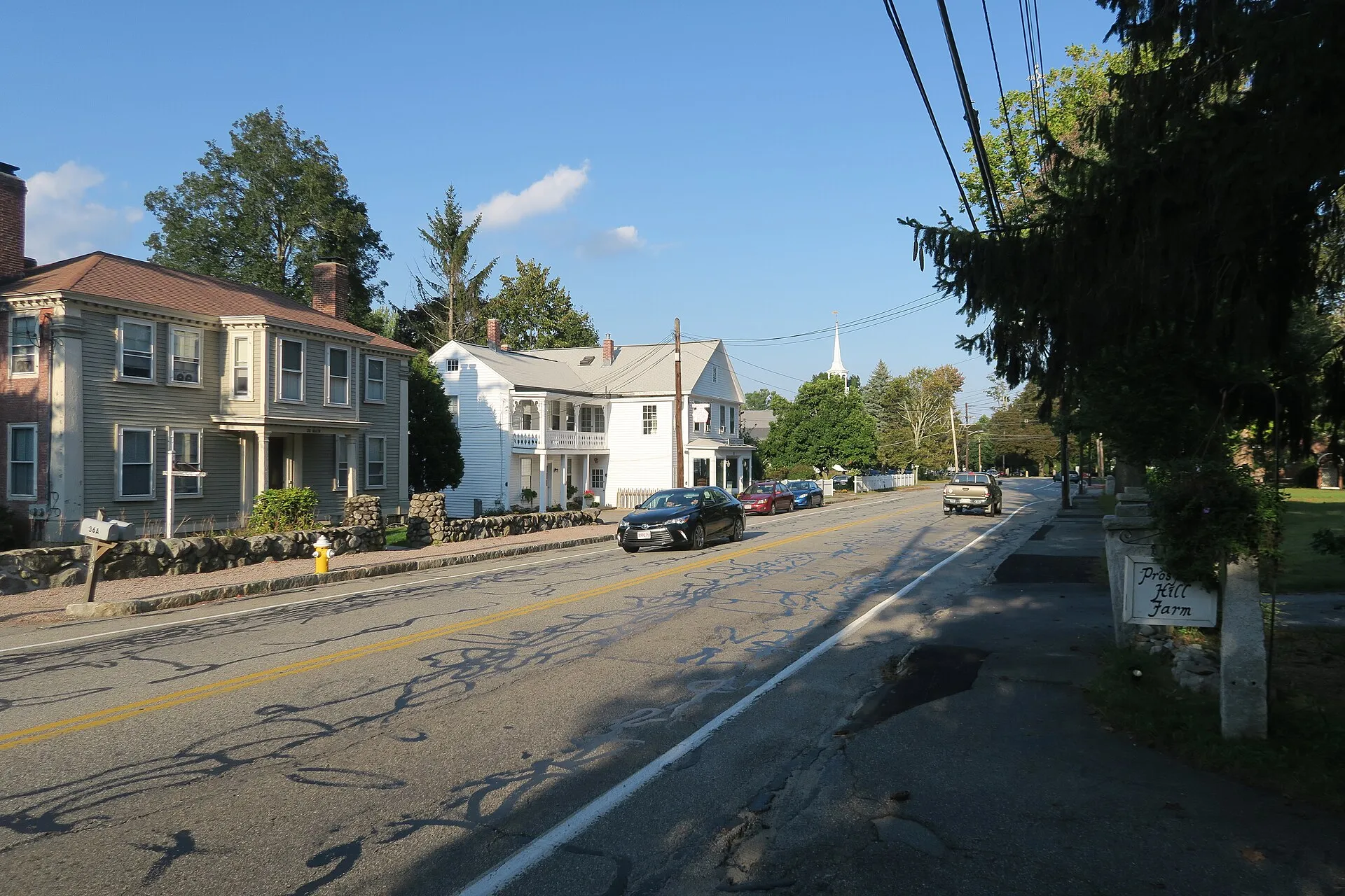 Main Street, Westford Massachusetts.