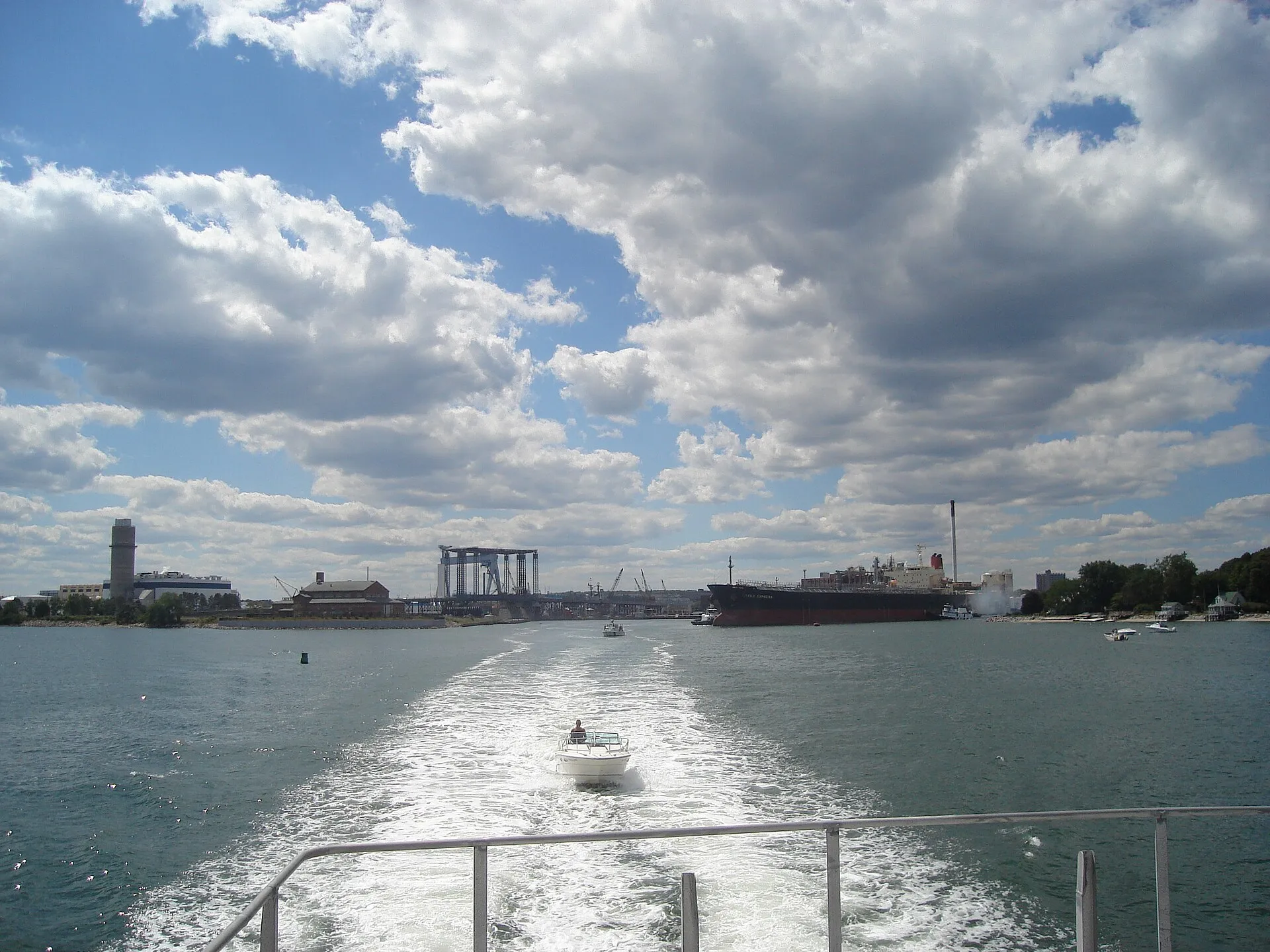 Mouth of Weymouth Fore River
