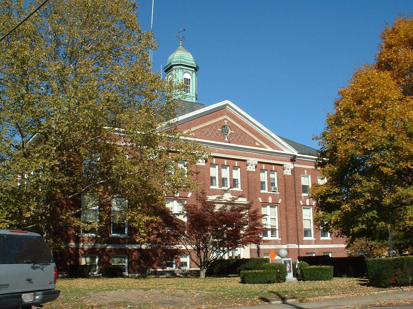 Whitman Town Hall, Whitman, Massachusetts.