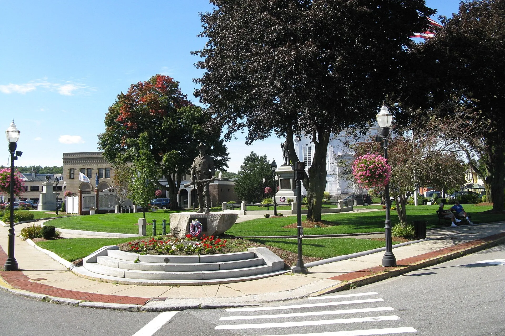 Woburn Common, Woburn Massachusetts.
