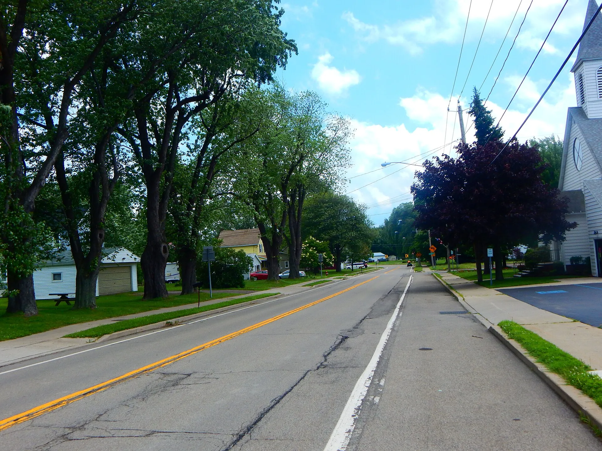 Village of Farnham on NY Route 249 (within the Town of Brant)