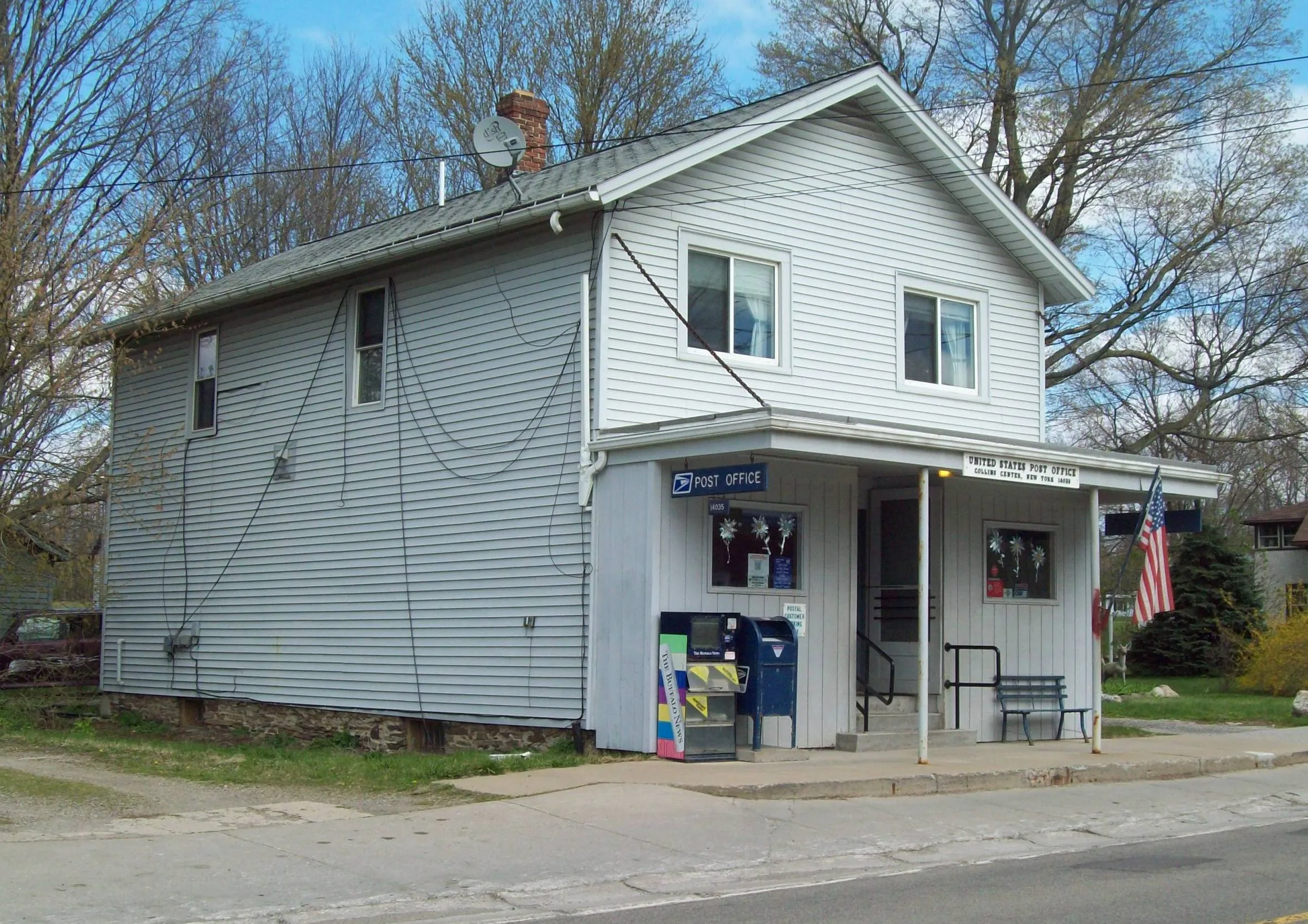 U.S. Post Office, Collins Center
