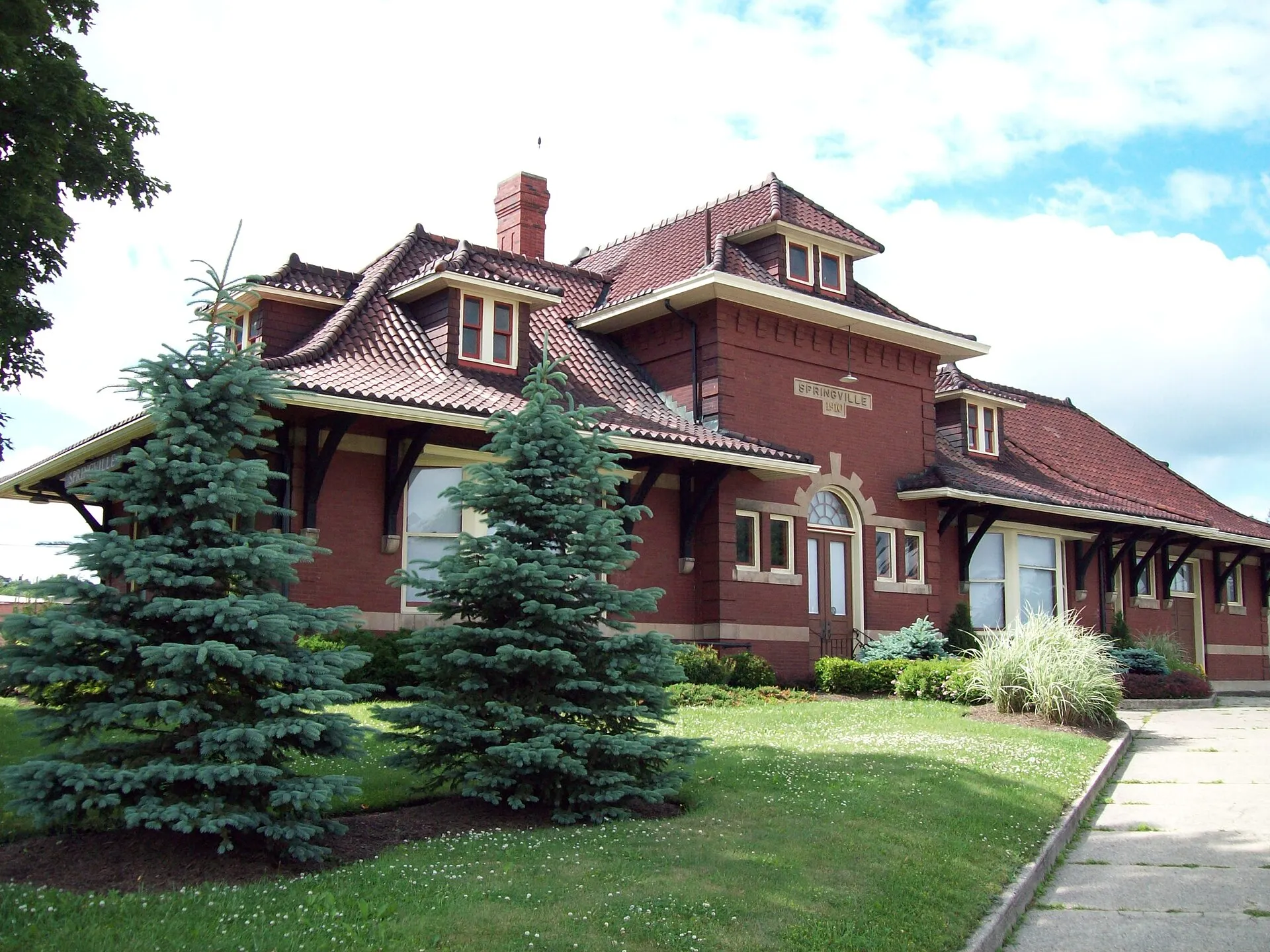 Springville Train Station (within the Town of Concord)