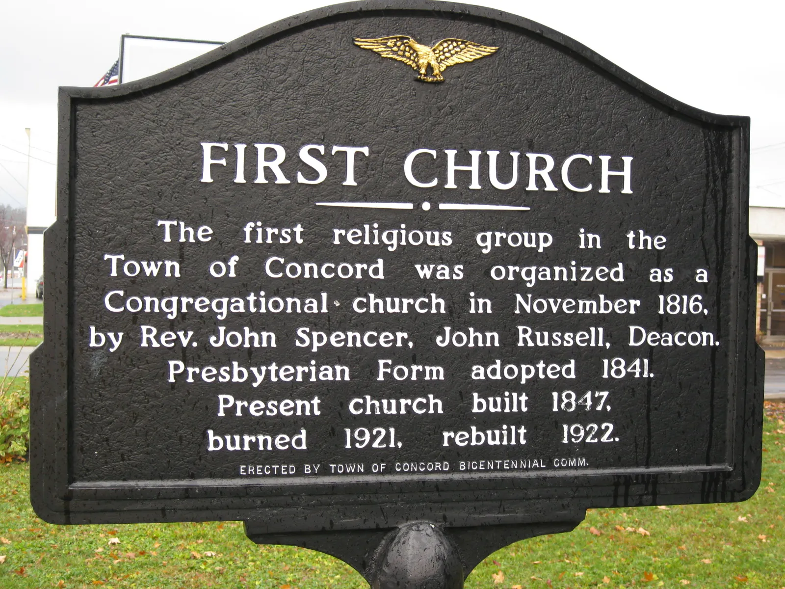 Springville, New York (within the Town of Concord)