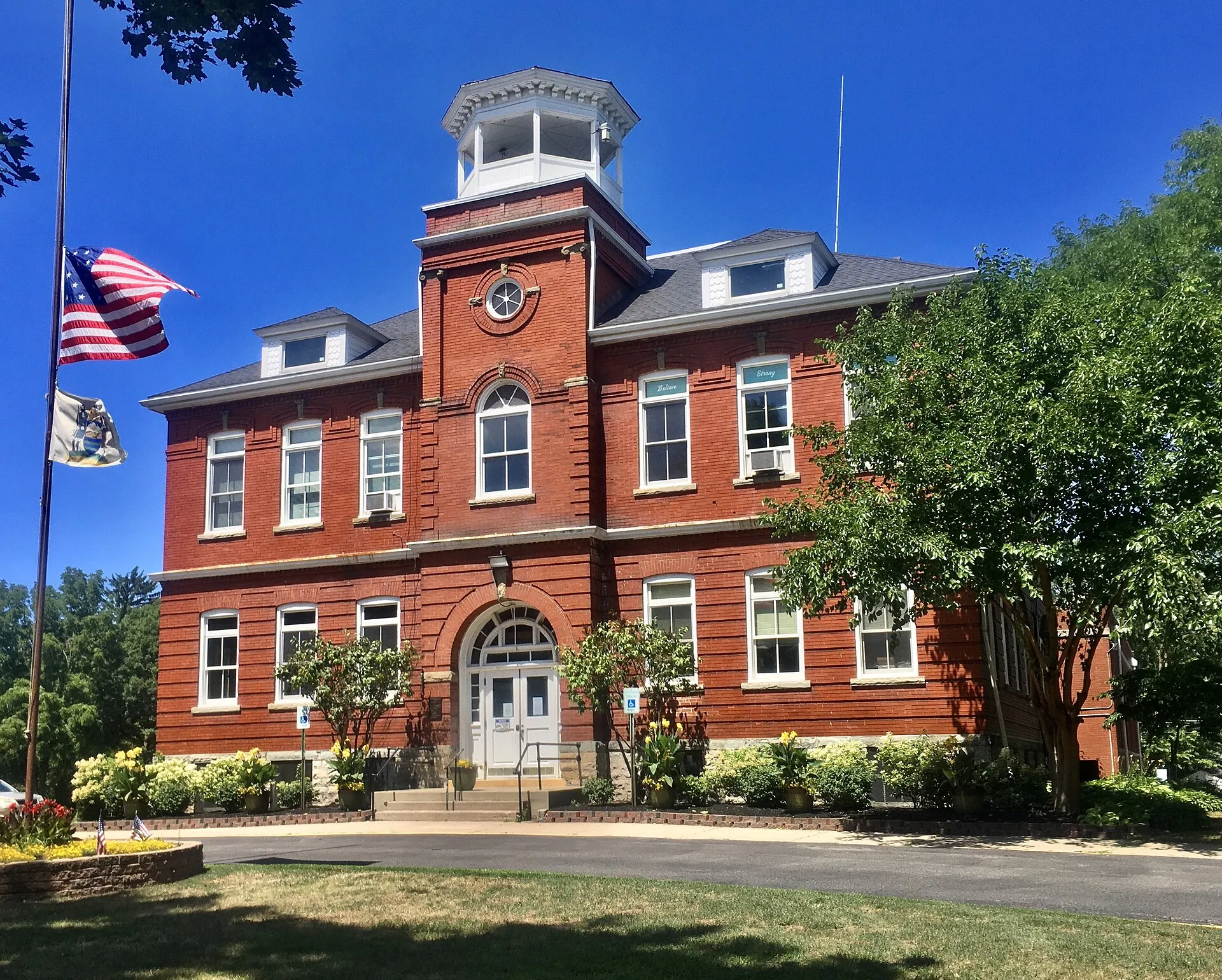 Lewiston Municipal Building (former high school, the Red Brick Schoolhouse)