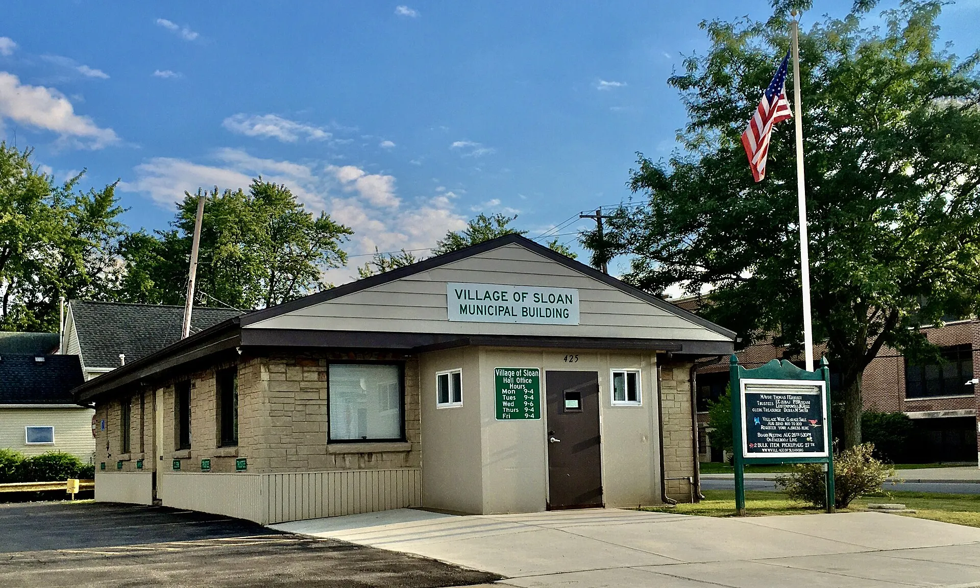 Sloan Municipal Building