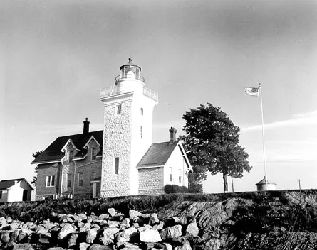 Thirty Mile Point Lighthouse at Golden Hill State Park
