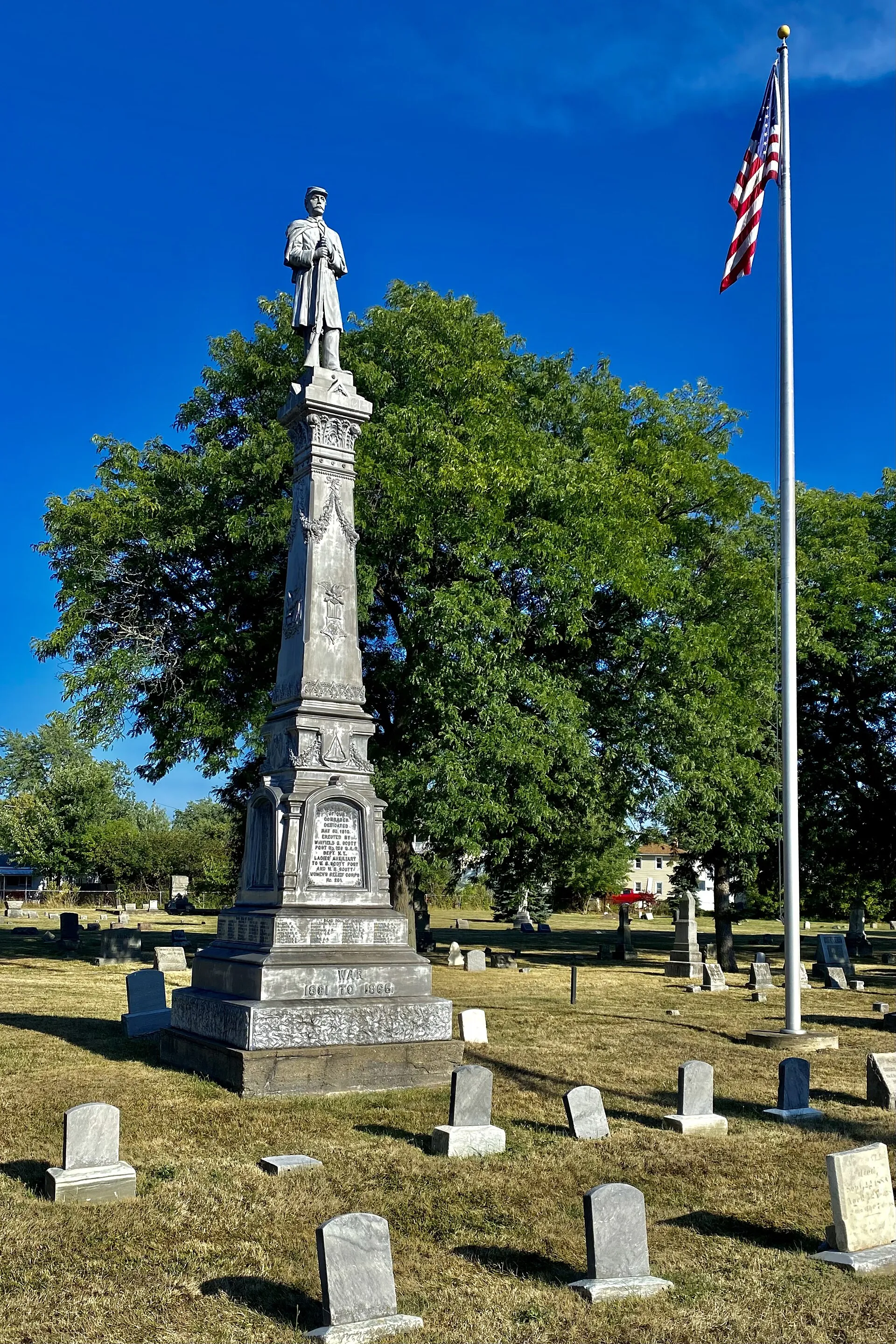 Soldiers' Monument at the City Cemetery