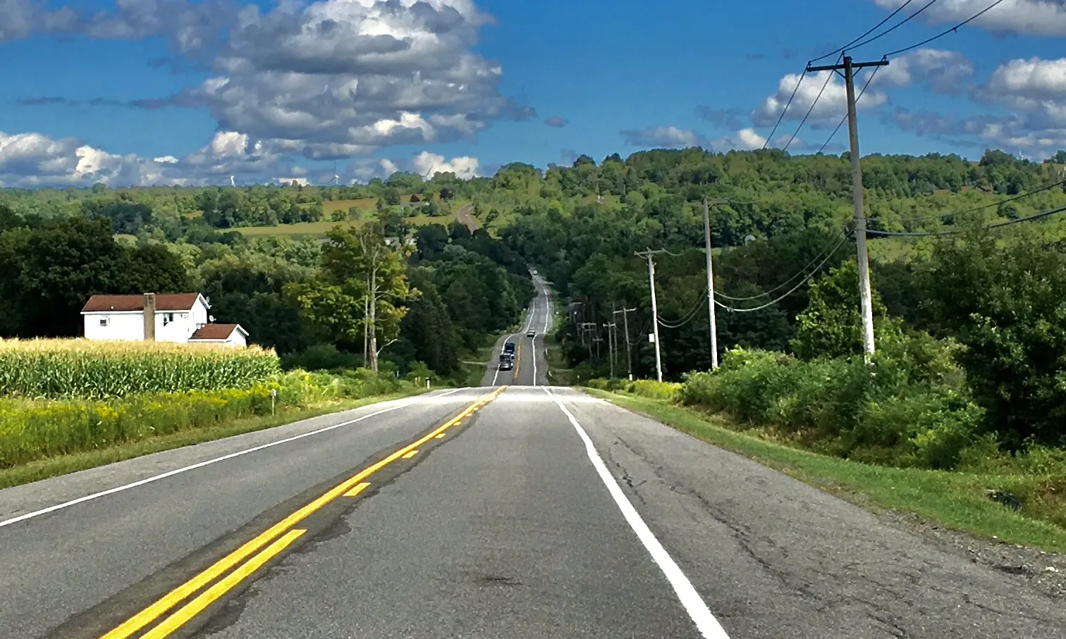 U.S. Route 20A in Wales