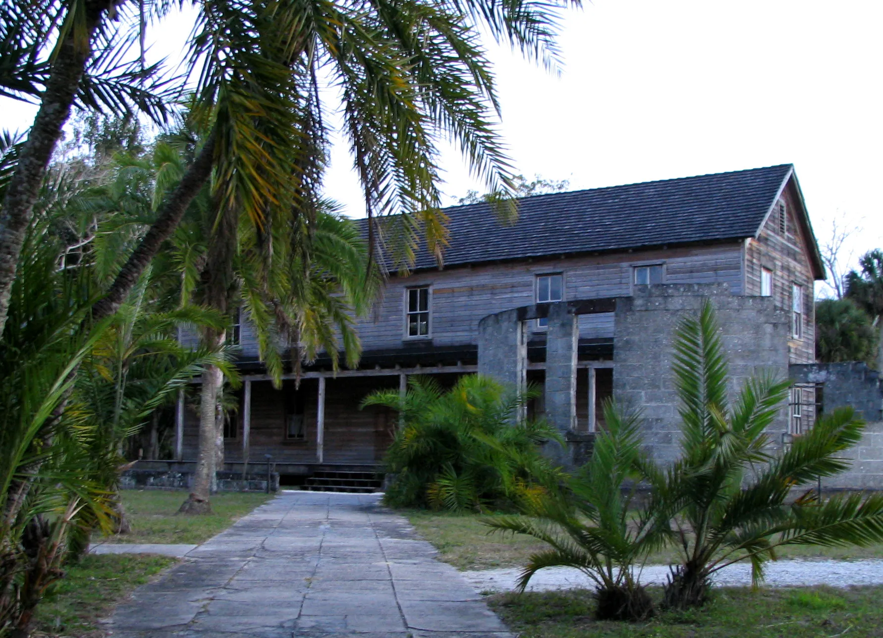 Founder's Hall at Koreshan State Historic Site, Estero.