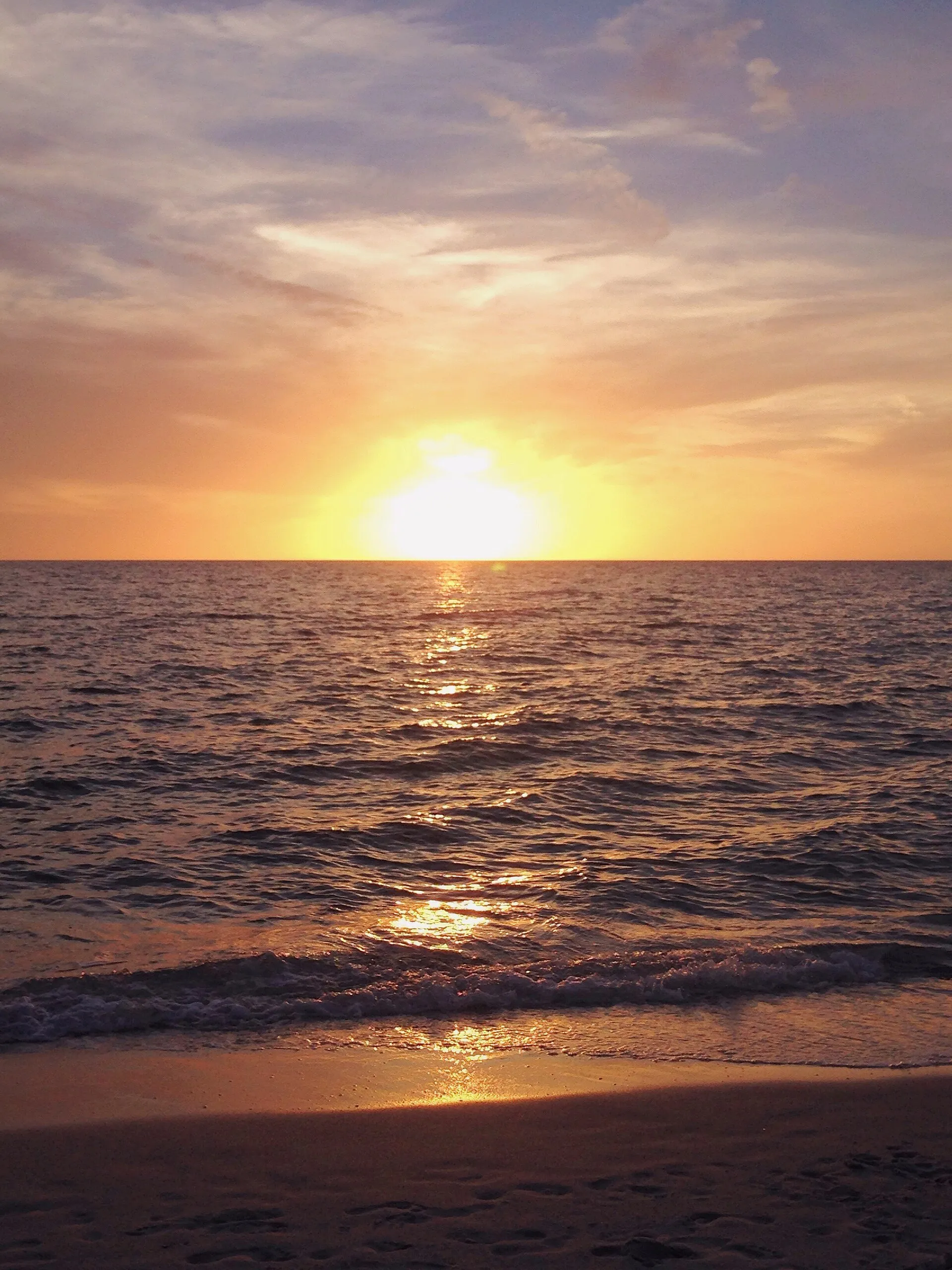 Sunset in Fort Myers Beach.