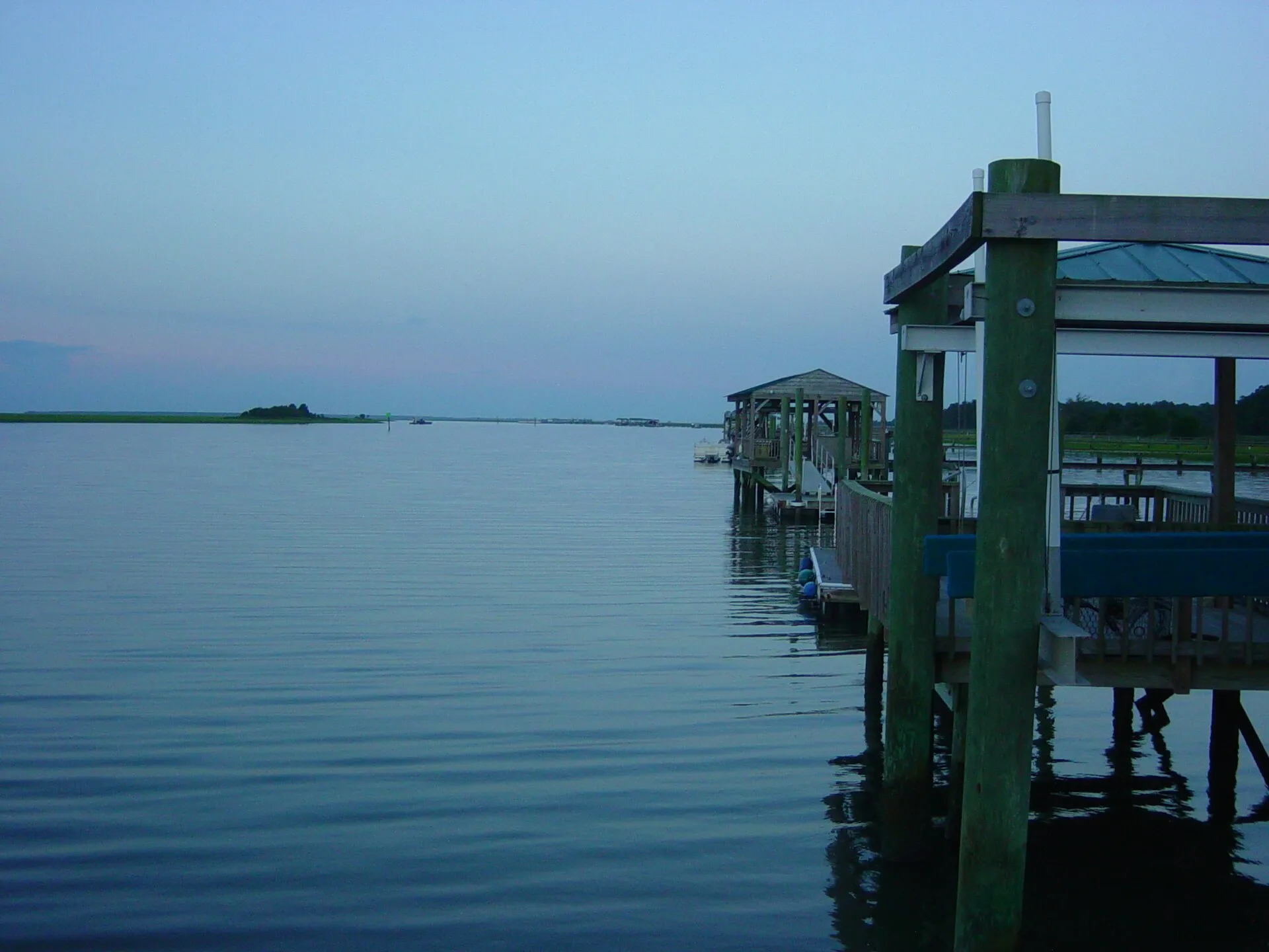 The Intracoastal Waterway near Awendaw.