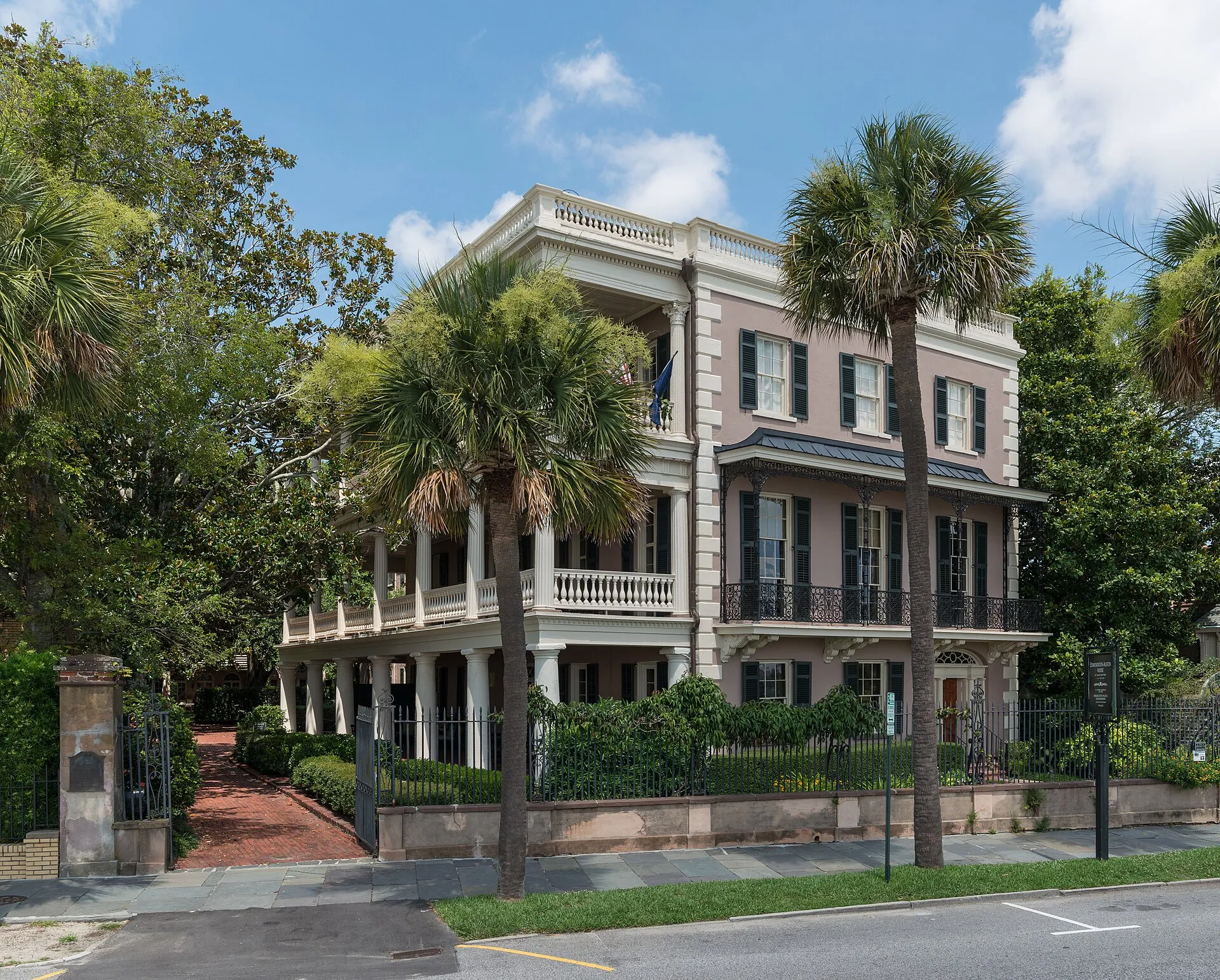 The Edmonston-Alston House on East Battery Street.