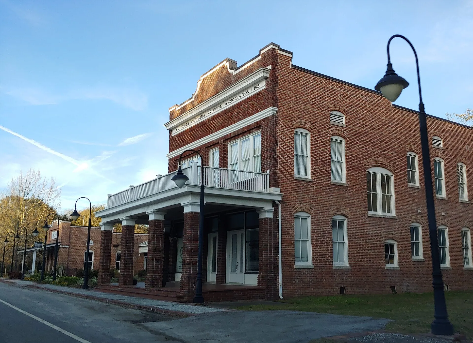 The South Carolina Produce Association building, Meggett.