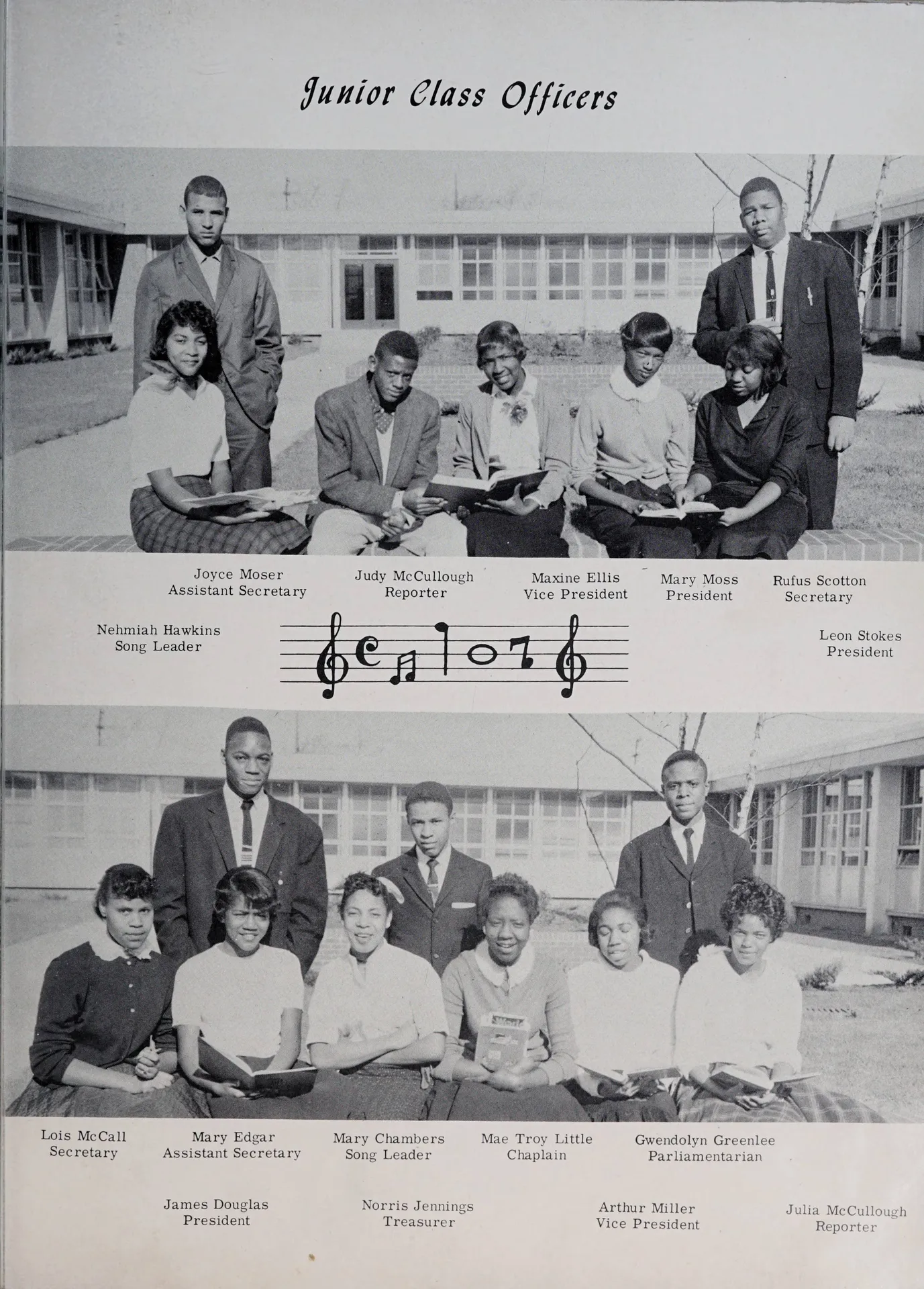 The 1959 annual yearbook for Dunbar High School in East Spencer, N.C.
