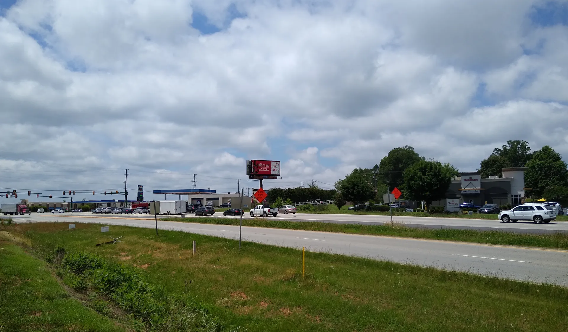 U.S. Route 521 passing through Indian Land, South Carolina.