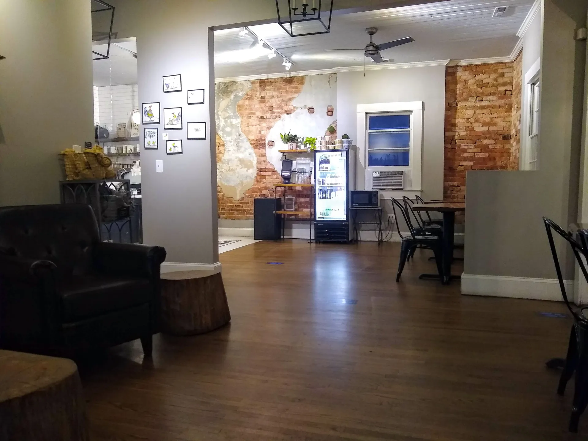 Brakeman Coffee interior in August 2021