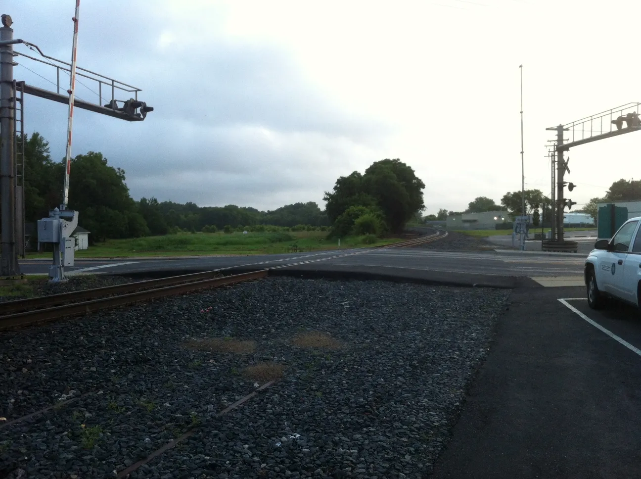 July 4th 2013 Pineville, NC Railroad Crossing