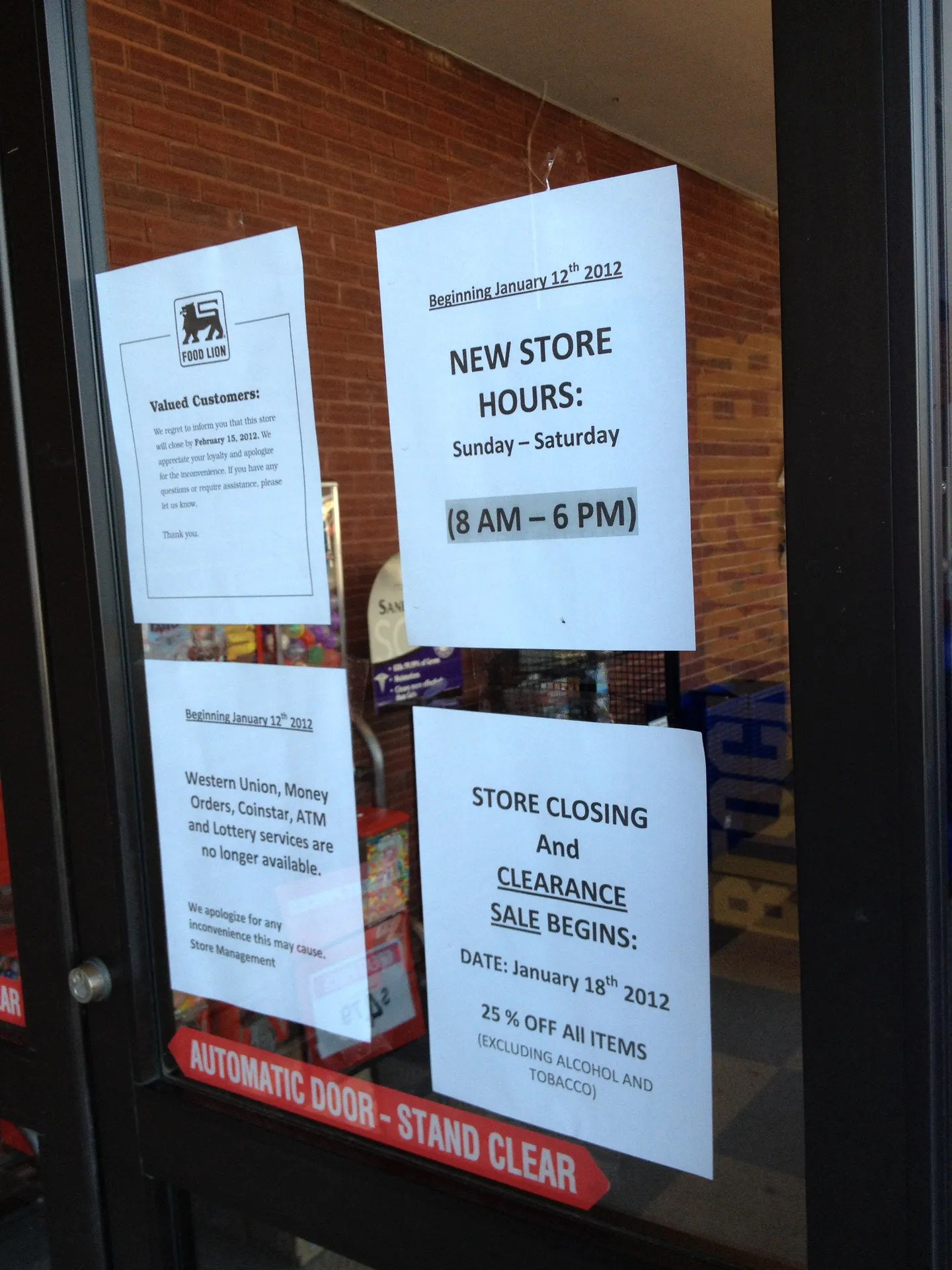 Food Lion Tega Cay, SC
