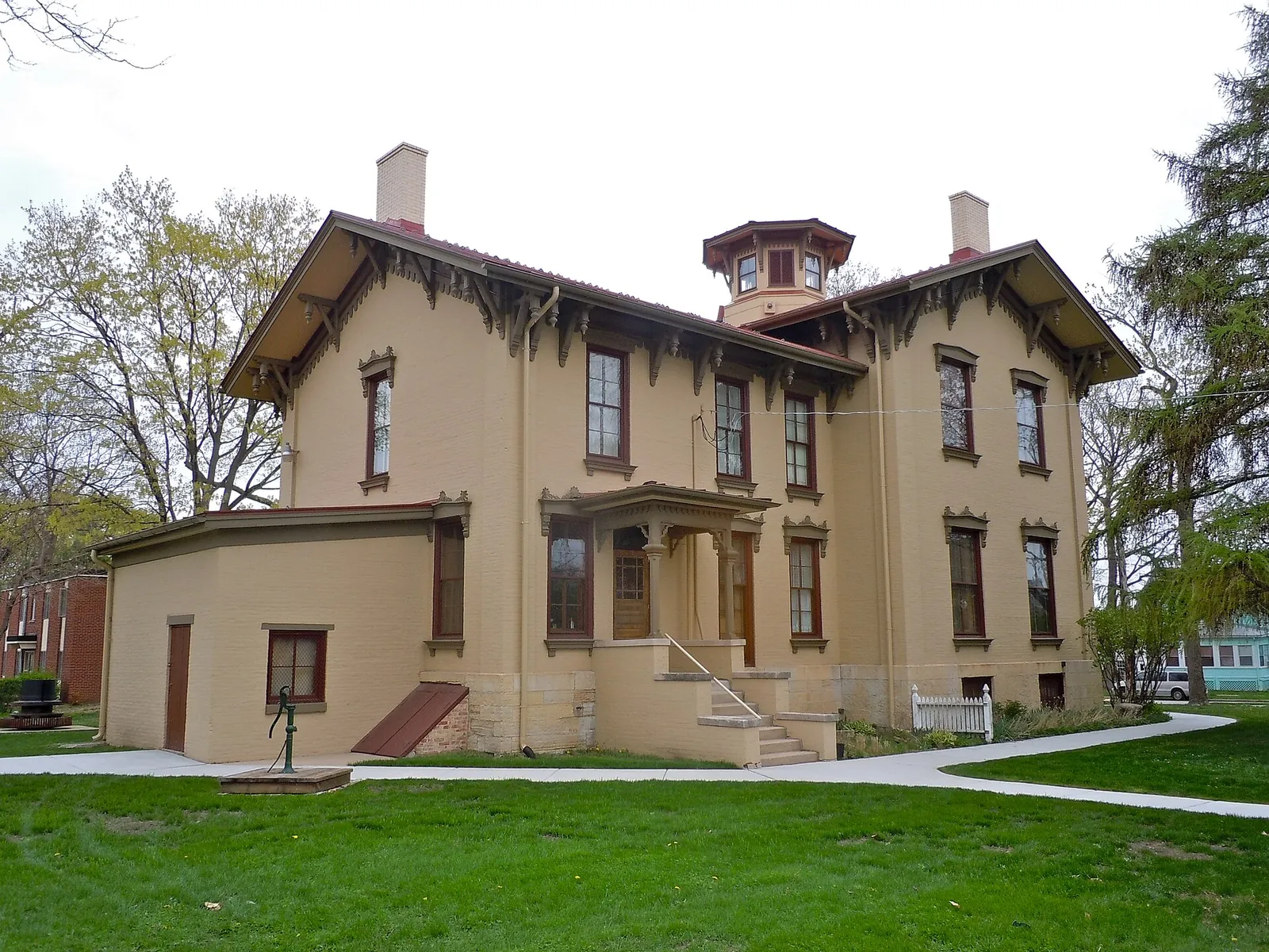 William A. Tanner House on the NRHP since August 19, 1976. At 304 Oak Ave., Aurora, Kane County, Illinois.