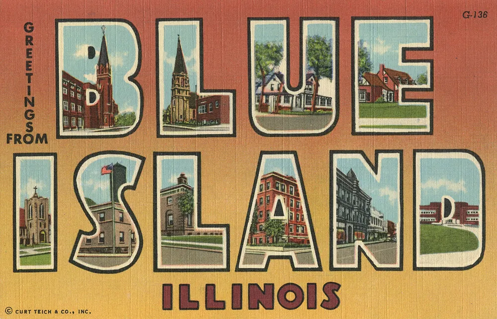 Production Date: 1950 Source Type: Postcard Publisher, Printer, Photographer: Aero Distributing Company, Curt Teich (#G-136, 0C-H1823) Po..