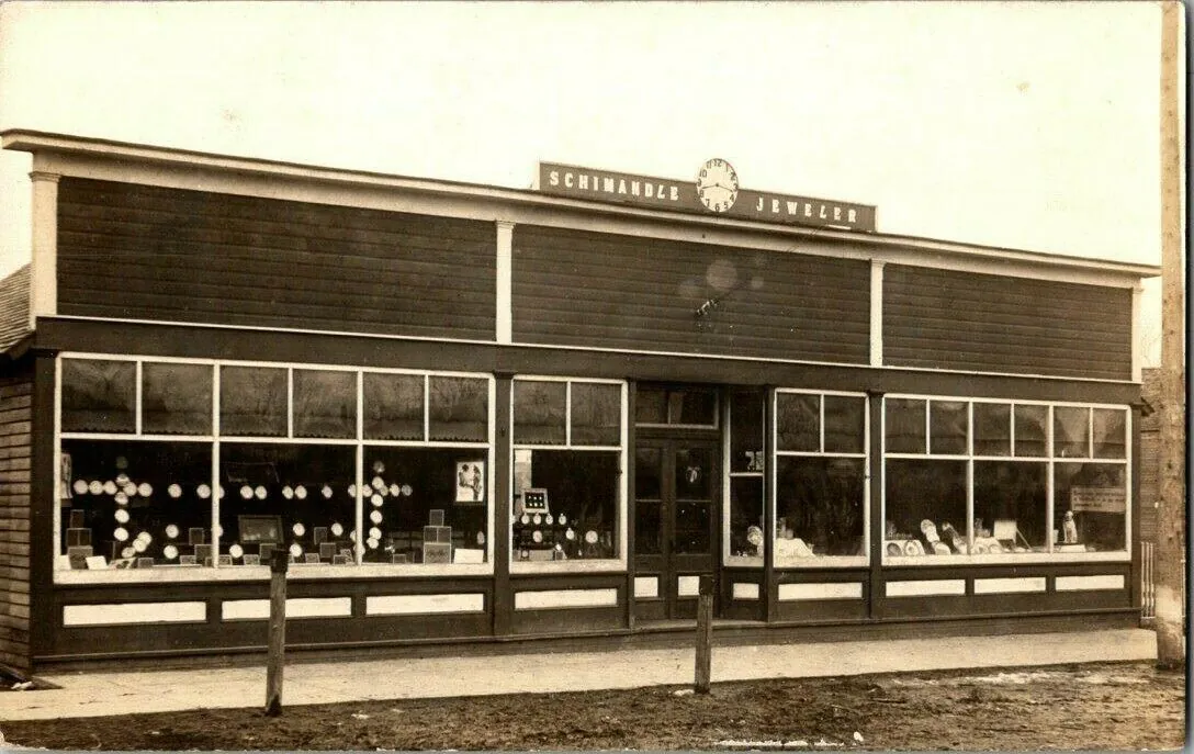 Coal City, Illinois as seen on a real photo postcard mailed on September 1, 1914