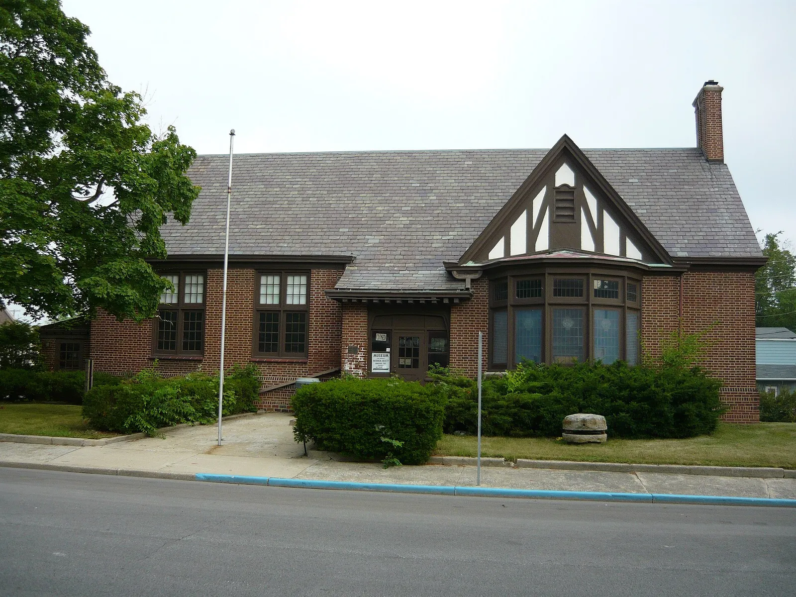 Hobart Carnegie Library, 706 E. 4th St. Hobart, current home of Hobart Historical Society