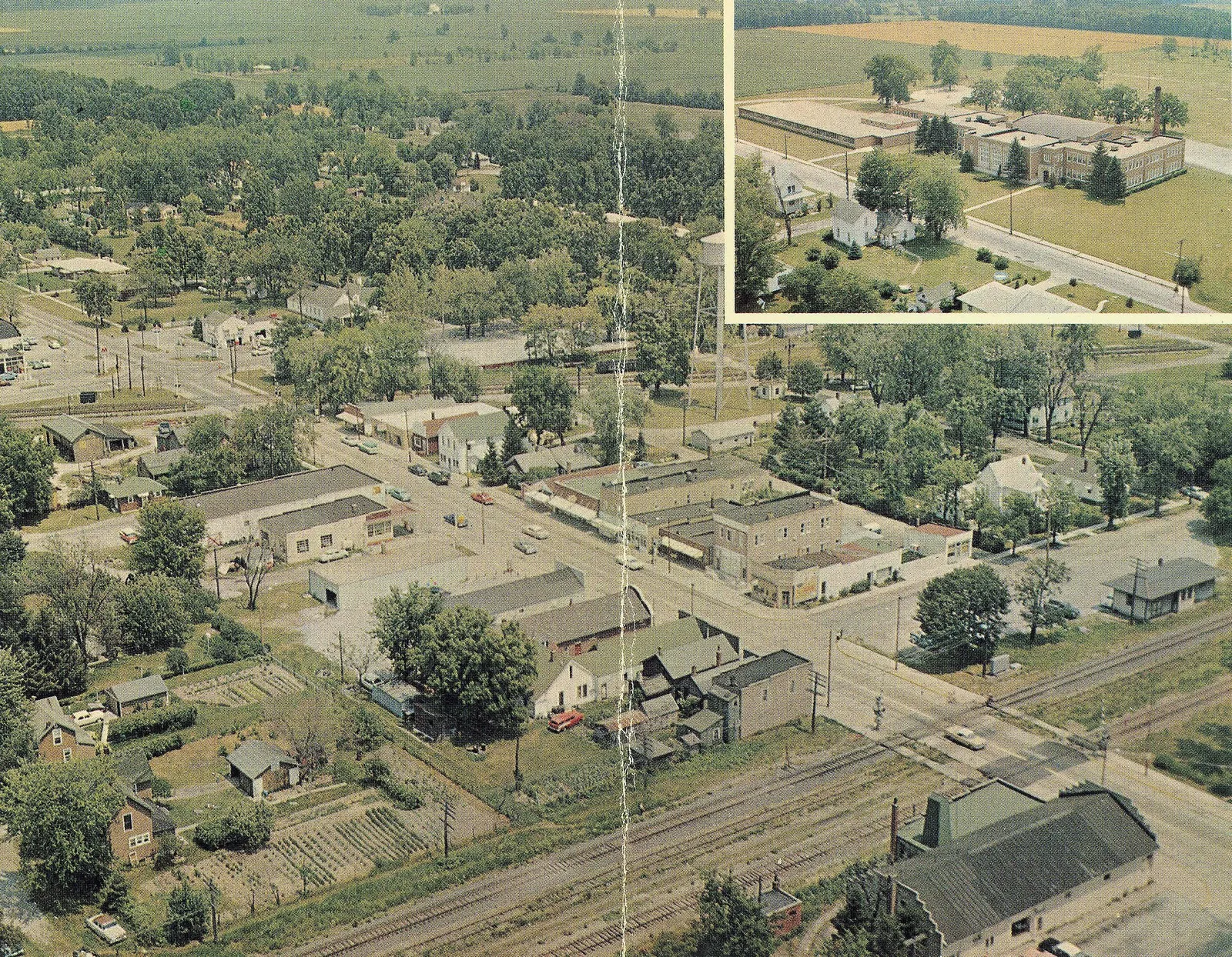 A Good Place to Live and Shop Kouts, Indiana Date: 1964 Source Type: Postcard Publisher, Printer, Photographer: Dave Glass, representing Shedd-Brown (#J2250) Postmark: None Collection: Steven R. Shook Remark: Located at the intersection of State Highways 8 and 49, Kouts gives you the comfort of subu