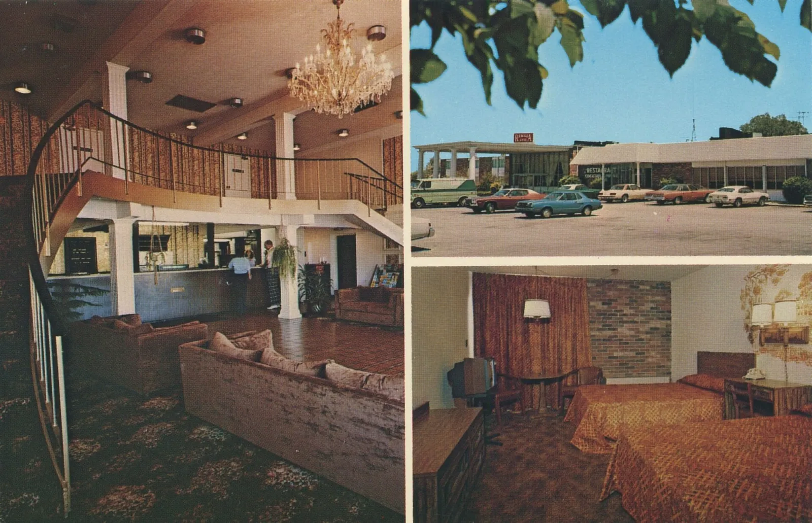 Date: Circa 1980 Source Type: Postcard Publisher, Printer, Photographer: Laco Photo, Dynacolor Graphics, Inc. (#P8960) Postmark: None Collection: Steven R. Shook Remark: RAMADA INN, I-90/94 at Hwy. 51, Lake Station, Ind. 46405. 140 Beautifully Decorated Rooms. Heated Pool. The Gallery Restaurant. Pe