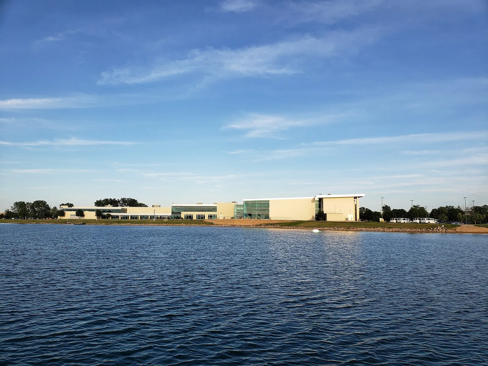 RecPlex and Lake Andrea in Prairie Springs Park