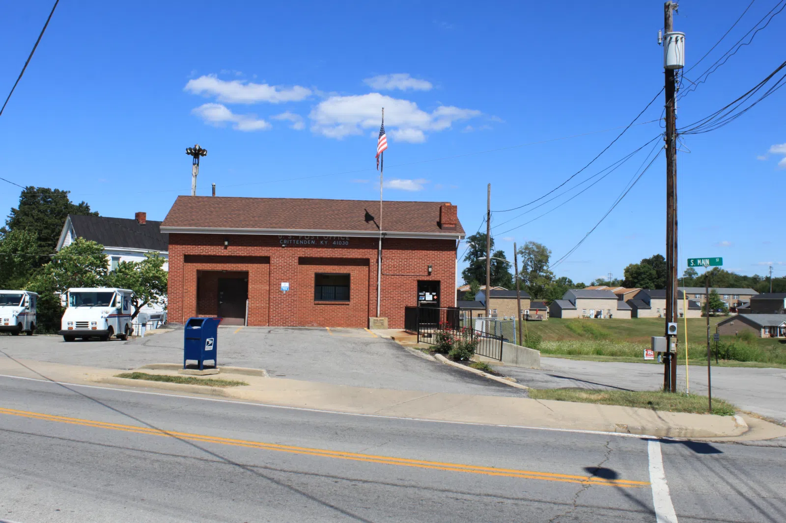 US Post Office, 101 South Main Street, Crittenden, Kentucky.