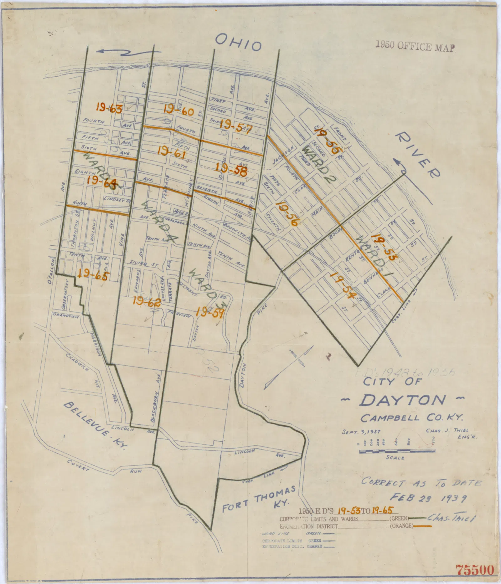 File:1950 Census Enumeration District Maps - Kentucky (KY) - Campbell County - Dayton - ED 19-53 to 65 - NARA - 12058327.jpg
