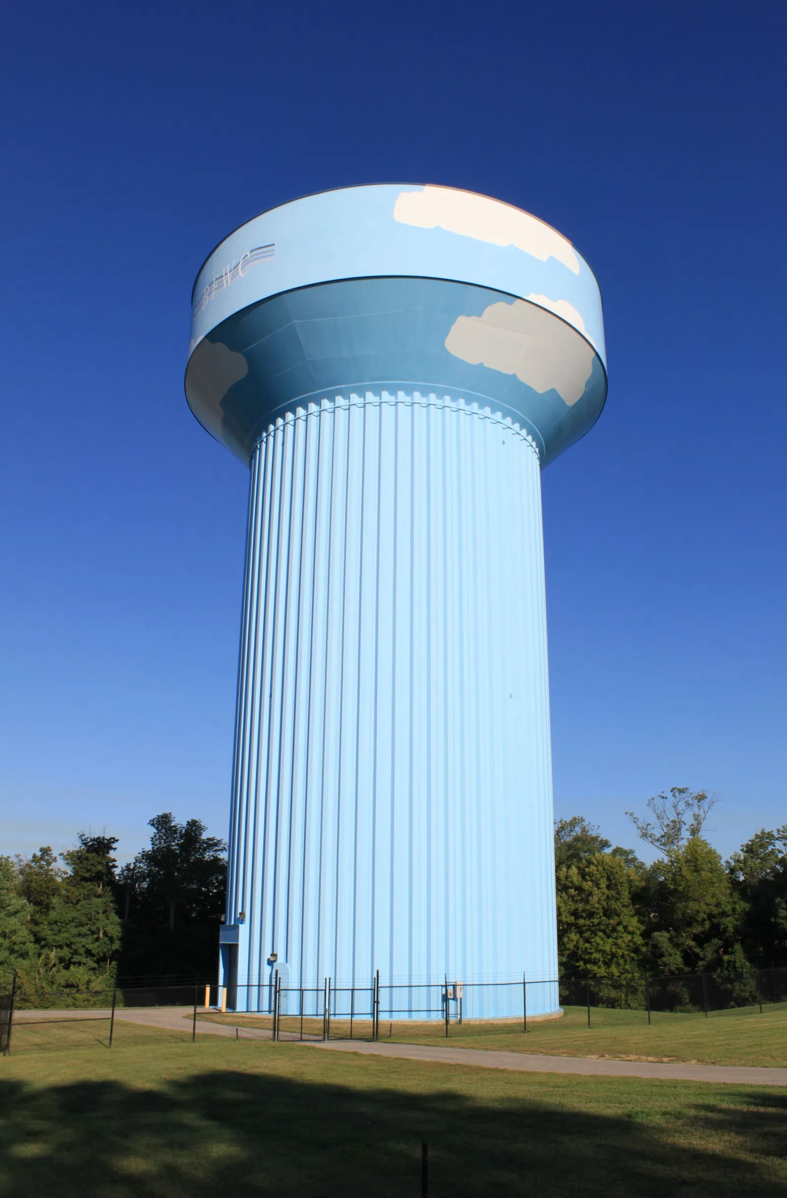 BFWC Water Tower, Dixie Highway at Spruce Drive, Florence, Kentucky