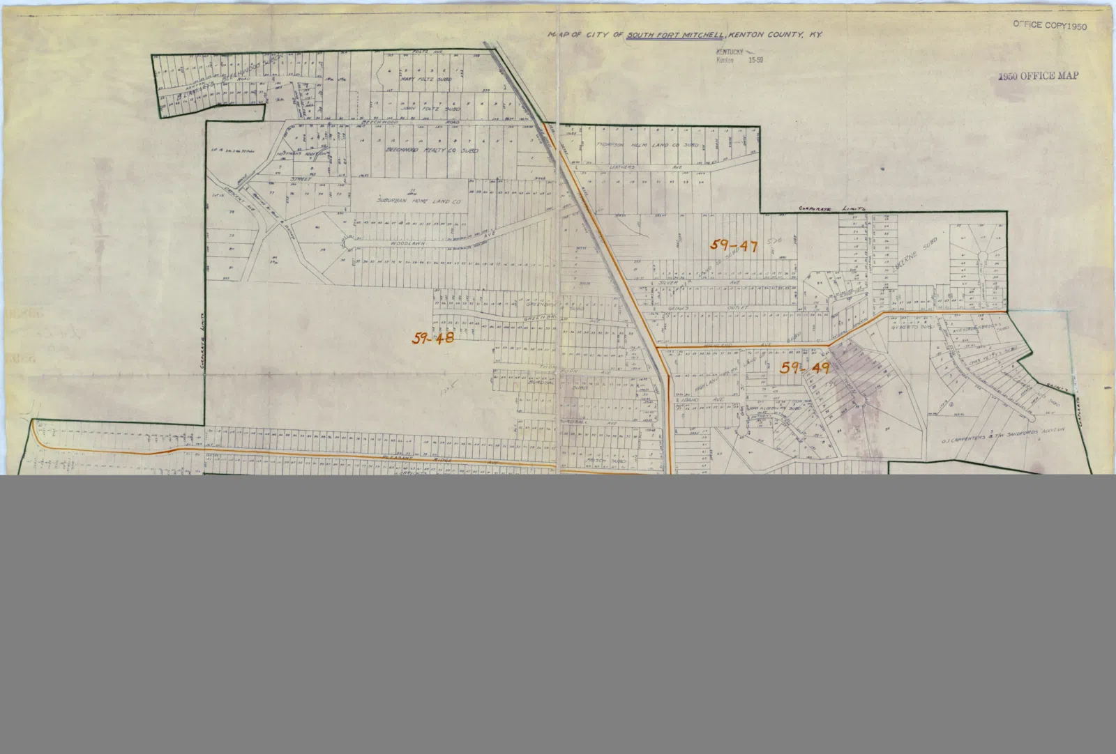 File:1950 Census Enumeration District Maps - Kentucky (KY) - Kenton County - South Fort Mitchell - ED 59-47 to 50 - NARA - 12171296.jpg