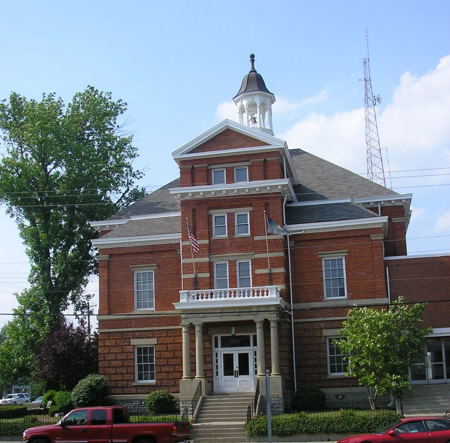 Boone County, Kentucky courthouse in Burlington, Kentucky This is an image of a place or building that is listed on the National Register of Historic Places in the United States of America. Its reference number is 790009