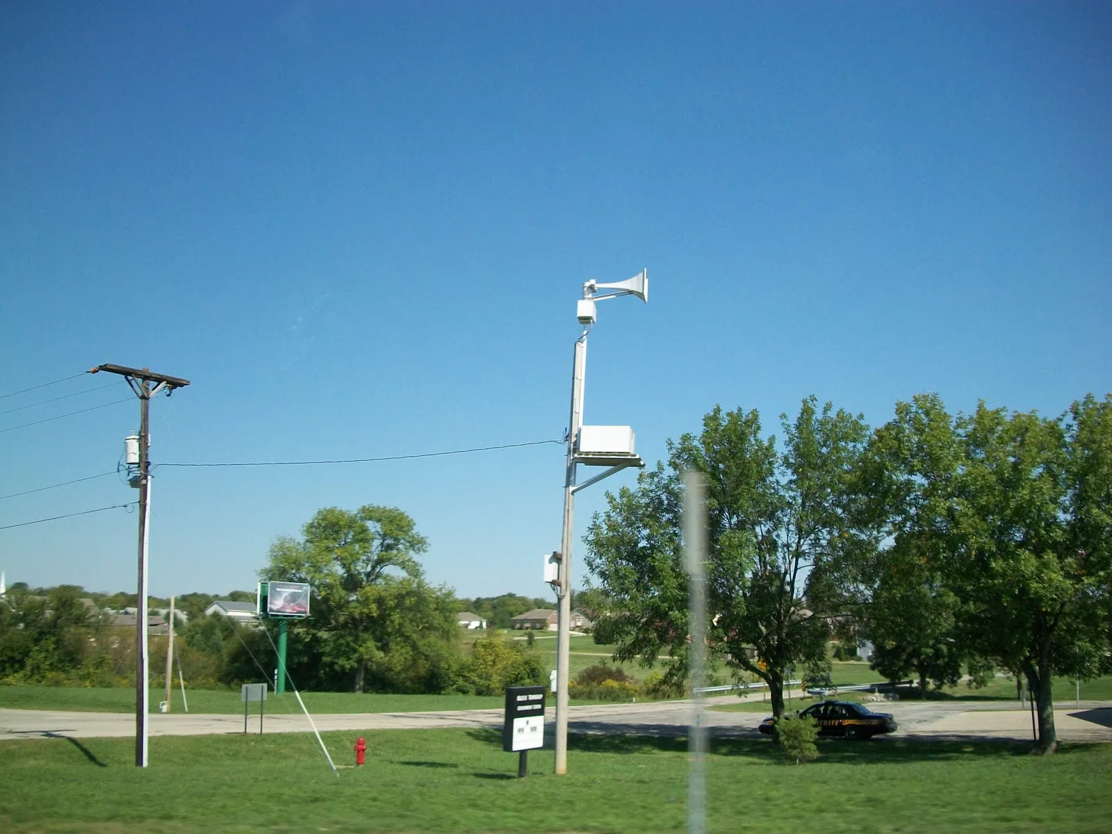 This is a Federal Thunderbolt Siren at the massie township fire department in Harveysburg, Ohio.